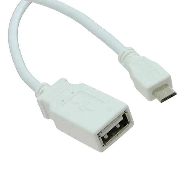 USB 2.0-Kabel A-Buchse auf Micro-B-Stecker 28 AWG-Kabelkonfektion USB 2.0-Kabel A-Buchse auf Micro-B-Stecker 28 AWG-Kabelkonfektion