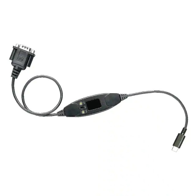 USB-C-Stecker an Adapterende D-Sub 9-poliger abgeschirmter Kabelsatz