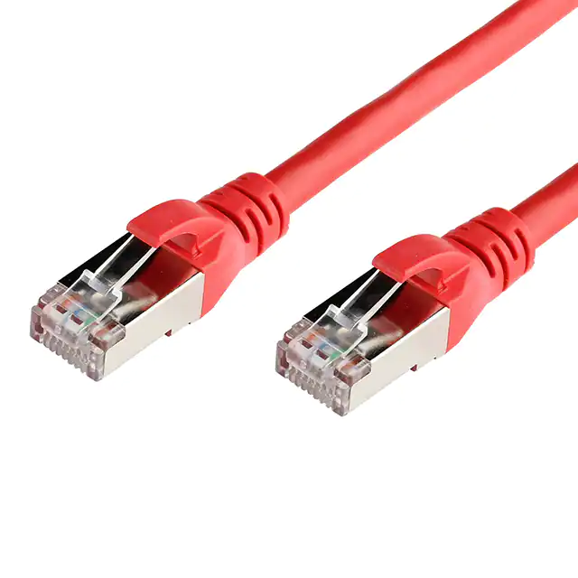 RJ45 8P8C zwei Gabel 3U "vergoldet mit Metallabschirmung Kabelkonfektion RJ45 8P8C zwei Gabel 3U "vergoldet mit Metallabschirmung Kabelkonfektion