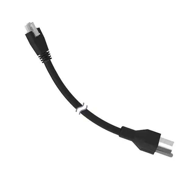Kabelbaugruppe rechteckiger 03-poliger SSL-Stecker auf Adapterkabel der NEMA 5-15p-Serie