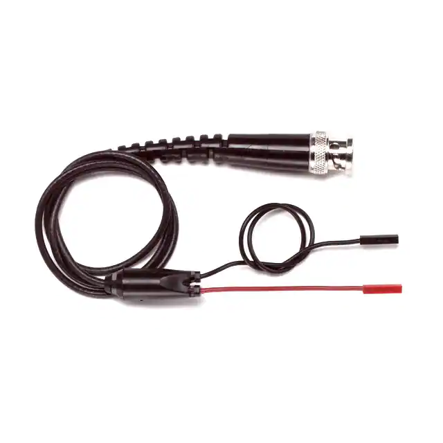 BNC-Stecker mit angeformter Zugentlastung auf Vierkantstiftbuchsen-Kabelkonfektion BNC-Stecker mit angeformter Zugentlastung auf Vierkantstiftbuchsen-Kabelkonfektion