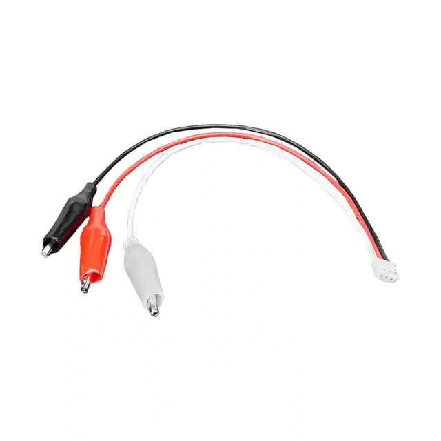 JST PH 3-poliger Stecker auf farbcodierte Krokodilklemmen-Kabelbaugruppe JST PH 3-poliger Stecker auf farbcodierte Krokodilklemmen-Kabelbaugruppe