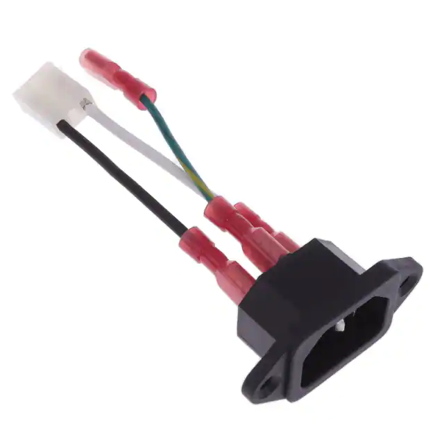 3-polige Molex-Buchse für IEC 320-c14 ul1007 18-AWG-Drahtkabelbaugruppe 3-polige Molex-Buchse für IEC 320-c14 ul1007 18-AWG-Drahtkabelbaugruppe