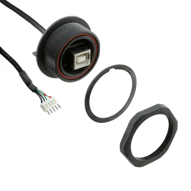 USB 2.0 IP68, IP69K Einzel- und doppelseitige Kabelbaugruppe für PC- und Peripheriekonfiguration USB 2.0 IP68, IP69K Einzel- und doppelseitige Kabelbaugruppe für PC- und Peripheriekonfiguration