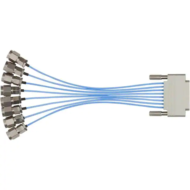 Hochwertige Mini-D-HF-8-polige Buchse auf SMPS-Stecker-Kabelkonfektion Hochwertige Mini-D-HF-8-polige Buchse auf SMPS-Stecker-Kabelkonfektion