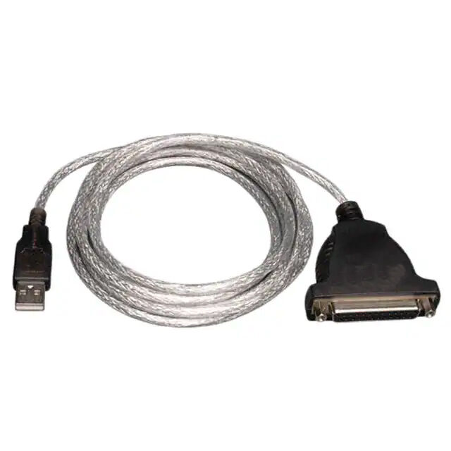 Hi-Speed USB-zu-Parallel-Drucker-Gold-Adapterkabel USB-A zu DB25 M/F Hi-Speed USB-zu-Parallel-Drucker-Gold-Adapterkabel USB-A zu DB25 M/F