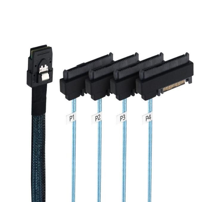 Mini sas36p sff-8087 auf 8482 SATA verzinntes Kupfer-Stromübertragungskabel für Computerfestplatten Mini sas36p sff-8087 auf 8482 SATA verzinntes Kupfer-Stromübertragungskabel für Computerfestplatten