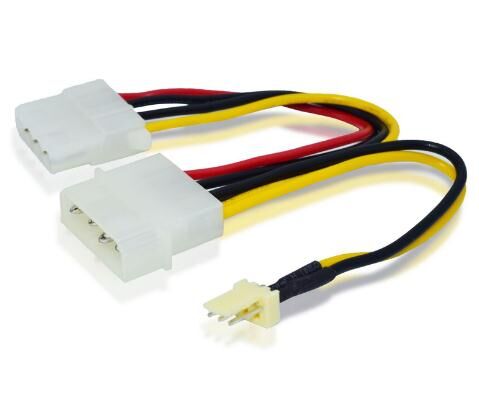 5.08 4-Pin-zu-3-Pin-Verlängerungskabel Motherboard-Lüfteradapterkabel Chassis-Stromkabel 5.08 4-Pin-zu-3-Pin-Verlängerungskabel Motherboard-Lüfteradapterkabel Chassis-Stromkabel