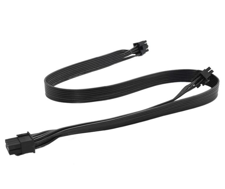 18 AWG Vollkupfer-Flachkabel Grafikkartenmodulkabel 8-polig auf doppelt 8-polig (6 + 2) 18 AWG Vollkupfer-Flachkabel Grafikkartenmodulkabel 8-polig auf doppelt 8-polig (6 + 2)