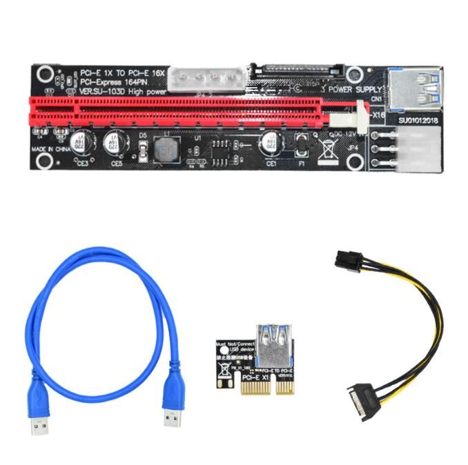 PCI-ex1-Schnittstellenerweiterung auf x16-Grafikkarten-Verlängerungskabel USB3.0-Grafikkarten-Adapterkabel PCI-ex1-Schnittstellenerweiterung auf x16-Grafikkarten-Verlängerungskabel USB3.0-Grafikkarten-Adapterkabel