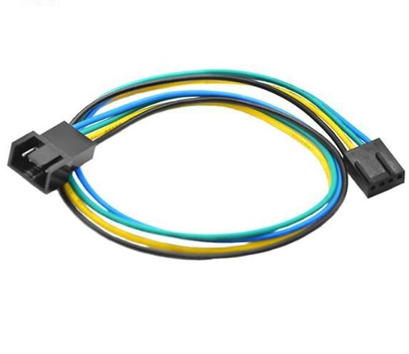 2510 Revolution Bus 4-Pin-Motherboard-Temperaturregelungslüfter zum Verlängerungskabel der Grafikkarte 2510 Revolution Bus 4-Pin-Motherboard-Temperaturregelungslüfter zum Verlängerungskabel der Grafikkarte