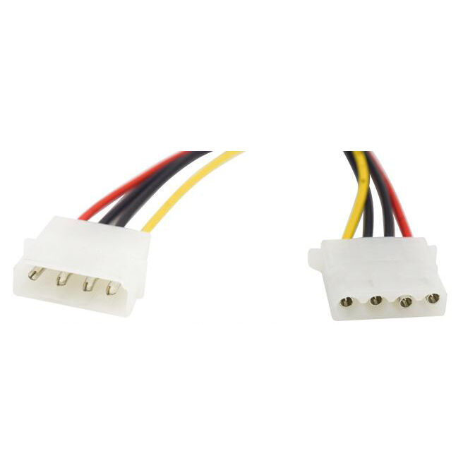 IDE-Chassis großes 4-Pin-Stecker-zu-Buchse-Lüfterverlängerungskabel großes D-Port-Stromverlängerungskabel