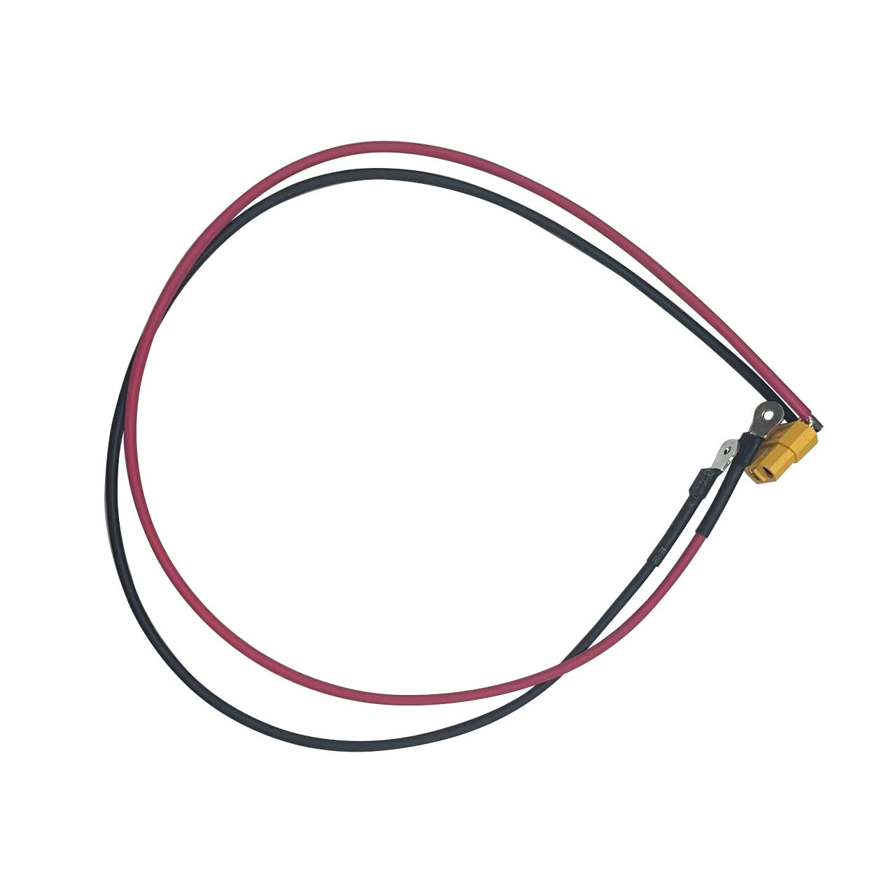 Werkseitige Verarbeitung des kundenspezifischen Xt060H-F M-Kabelbaums zum Kabelbaum mit rundem Ringkabelschuh Werkseitige Verarbeitung des kundenspezifischen Xt060H-F M-Kabelbaums zum Kabelbaum mit rundem Ringkabelschuh