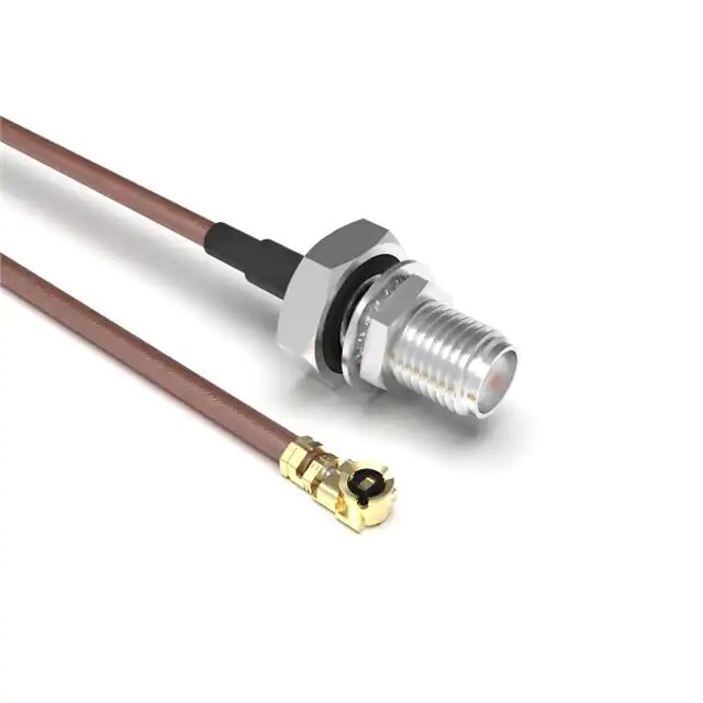 Koaxialkabelkonfektion IPEX MHF1 Buchse rechtwinklig zu SMA Buchse RG-178 Koaxialkabelkonfektion IPEX MHF1 Buchse rechtwinklig zu SMA Buchse RG-178