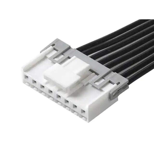 Einreihige Molex-Kabelbaugruppe mit 8 Schaltkreisen, 2,50-mm-Raster, Buchse auf Buchse Einreihige Molex-Kabelbaugruppe mit 8 Schaltkreisen, 2,50-mm-Raster, Buchse auf Buchse