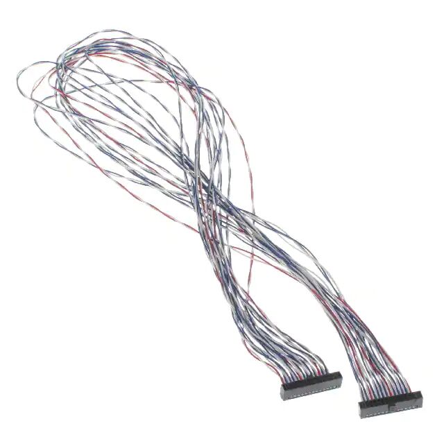 26 Konfektionierte rechteckige Kabel Buchse zu Buchse Mehrsträngiges Twisted Pair 26 Konfektionierte rechteckige Kabel Buchse zu Buchse Mehrsträngiges Twisted Pair