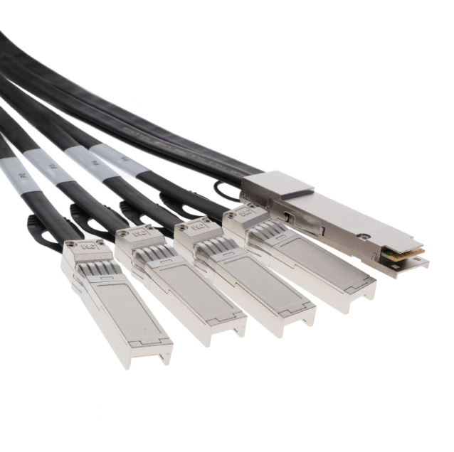 Standardklassifizierung 9SR-AD6-ABC-1.00 38 18 Positionen QSFP28, SFP28(4) Stecker an Stecker 3,28' Kabelbaum Hochwertiges Material Stabile Leistung RCD