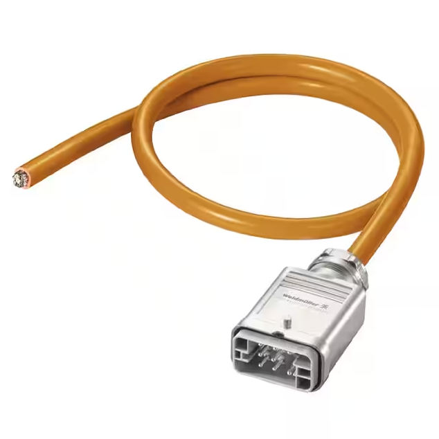 Designklassifizierung 8000005242 Kabel HQ8-Stecker an Kabel 4-Draht 6,56' Kabelbaum Hochwertiges Material Stabile Leistung RCD