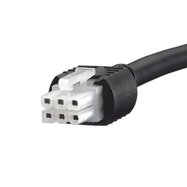 Professionell gestaltete 2451350605 6 rechteckige Kabelkonfektionierung. 1,64-Zoll-Kabelbäume von Buchse zu Buchse sind weit verbreitet und in einer Vielzahl von RCD-Spezifikationen erhältlich