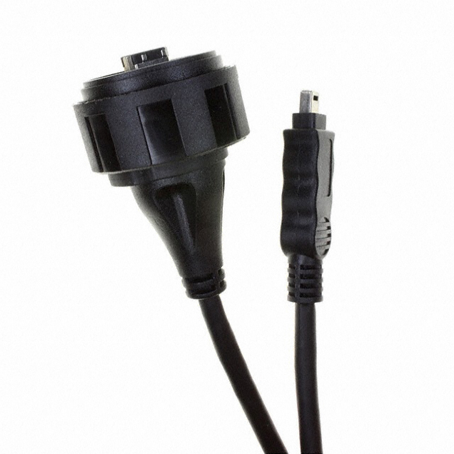 QualitätssicherungPX0851/2M00 Stecker, 6-Positionen, rundes Gewindegehäuse zum Stecker, 4-Positionen-Kabel, schwarzer 6,56-Zoll-Kabelbaum, hochwertiges Material, stabile Leistungs-RCD
