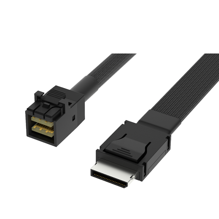Der Kabelbaum für die interne Verkabelung von MINI SAS, Oculink (SFF8611 4i) und MINI SAS (SFF8643) ist ein professionell gefertigter RCD auf Anfrage Der Kabelbaum für die interne Verkabelung von MINI SAS, Oculink (SFF8611 4i) und MINI SAS (SFF8643) ist ein professionell gefertigter RCD auf Anfrage
