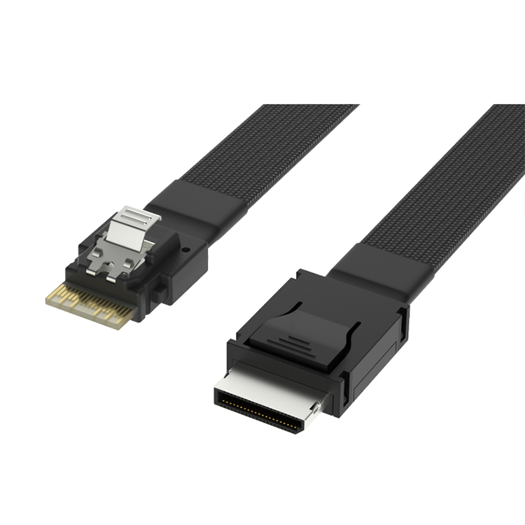 Oculink (SFF8611 4i) TO Slim sas (SFF8654 4i) Kabelbäume sind weit verbreitete und umweltfreundliche RCDs Oculink (SFF8611 4i) TO Slim sas (SFF8654 4i) Kabelbäume sind weit verbreitete und umweltfreundliche RCDs