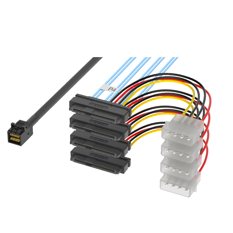 MINISAS SFF8643 ZU 4*SAS 29PIN SFF8482+POWER Harness Professional Team Regelmäßige Wartung RCD MINISAS SFF8643 ZU 4*SAS 29PIN SFF8482+POWER Harness Professional Team Regelmäßige Wartung RCD