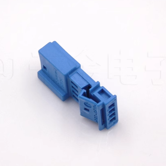 HSG PH2,54 mm 4P blau einreihig PBT TE P/N 3-968696-2 RCD
