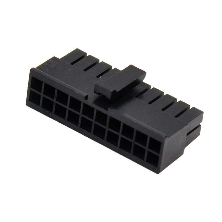 HSG PH3,0 mm 2*11P Schwarz zweireihig NYLON UL94V-0 Molex P/N 43025-2200 RCD HSG PH3,0 mm 2*11P Schwarz zweireihig NYLON UL94V-0 Molex P/N 43025-2200 RCD