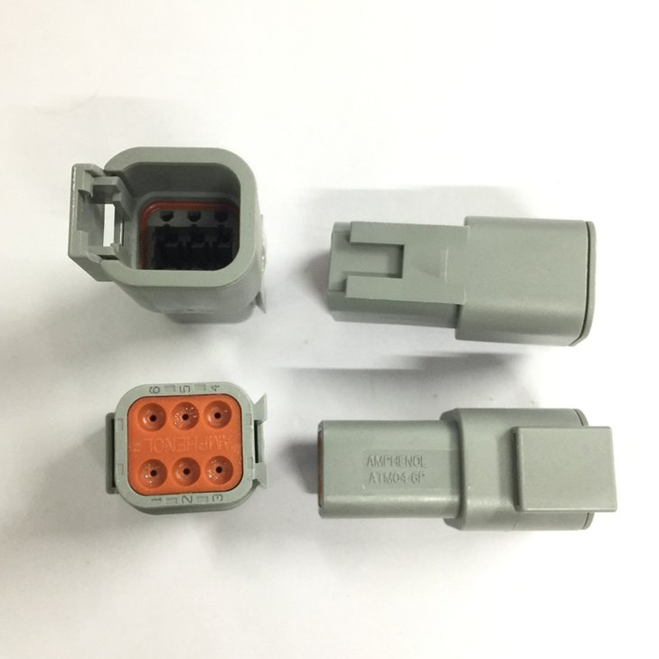 HSG PH9,0 mm 2P-Buchse (Buchsenanschluss) Adapterdrahtdurchmesser 6 mm2 Amphenol P/N PL082Y-60-6 RCD HSG PH9,0 mm 2P-Buchse (Buchsenanschluss) Adapterdrahtdurchmesser 6 mm2 Amphenol P/N PL082Y-60-6 RCD