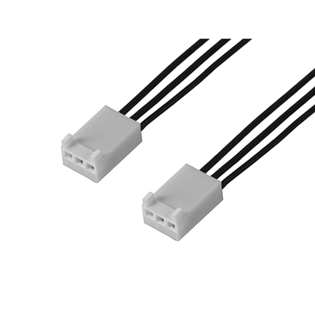 Categorical Supply 2177961031 3 rechteckige Kabelbaugruppen, Buchse zu Buchse, 0,492'-Kabelbaum, grün, Energieeinsparung und Verbrauchsreduzierung, RCD