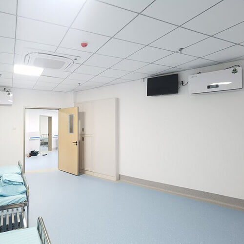 Desinfectador de aire de plasma montado en la pared
