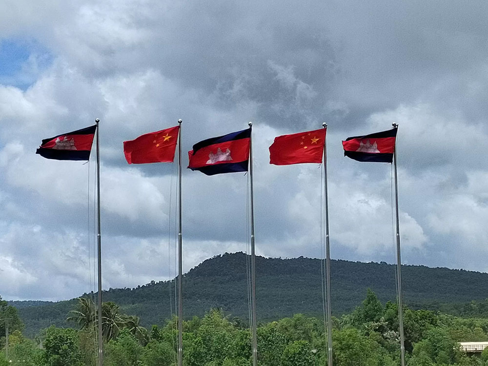 Entrenamiento en Camboya