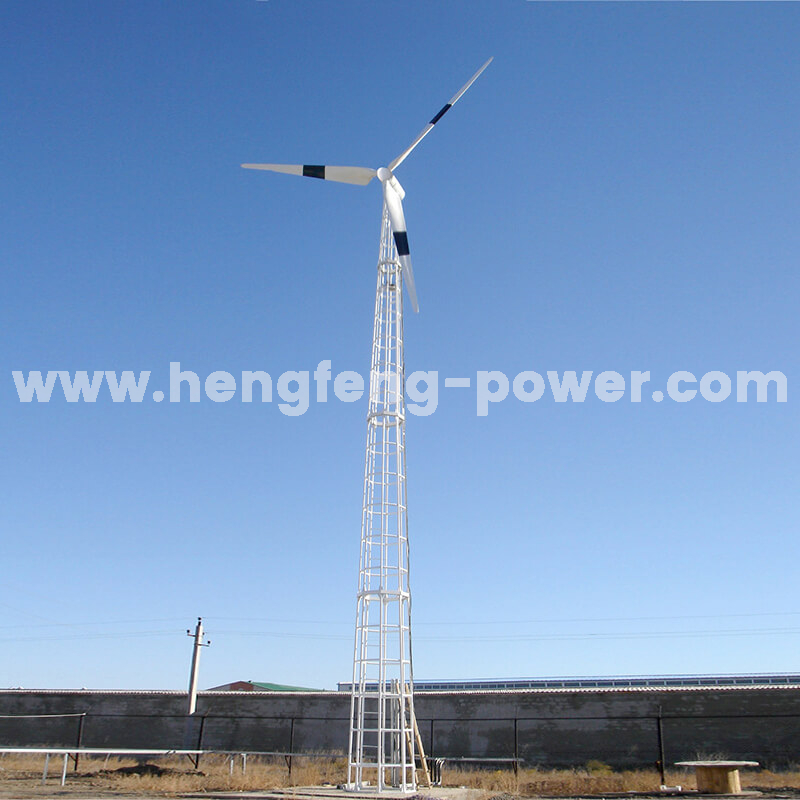 Aerogenerador de eje horizontal 30kw