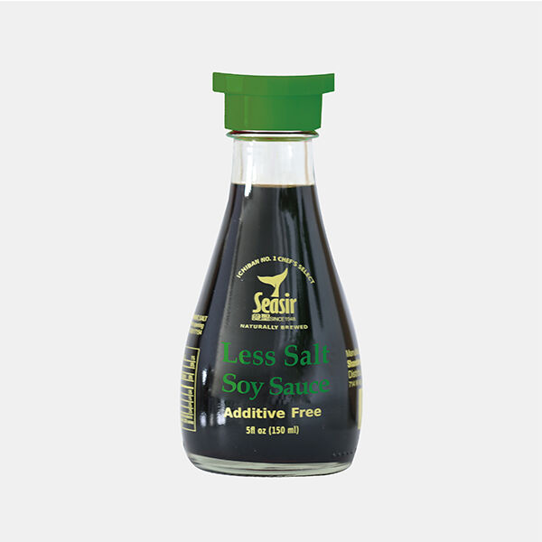 Weniger Salz Sojasauce