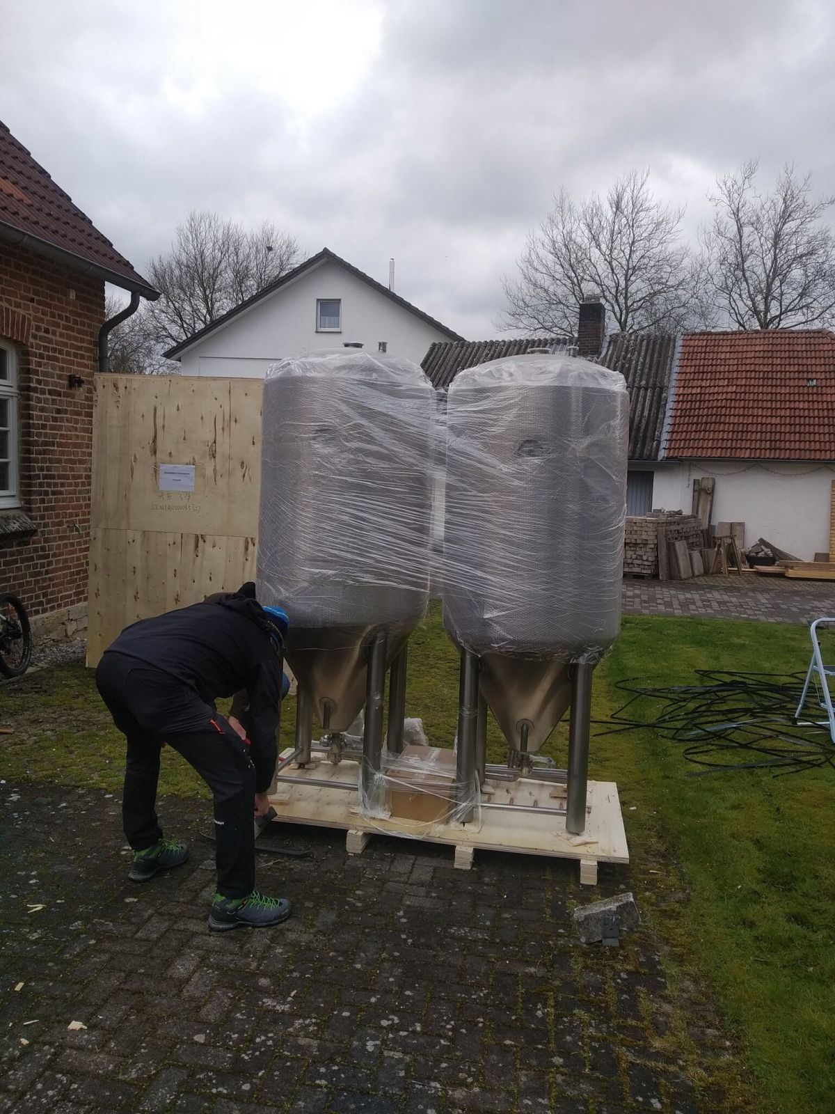 Beer Fermentation Tanks