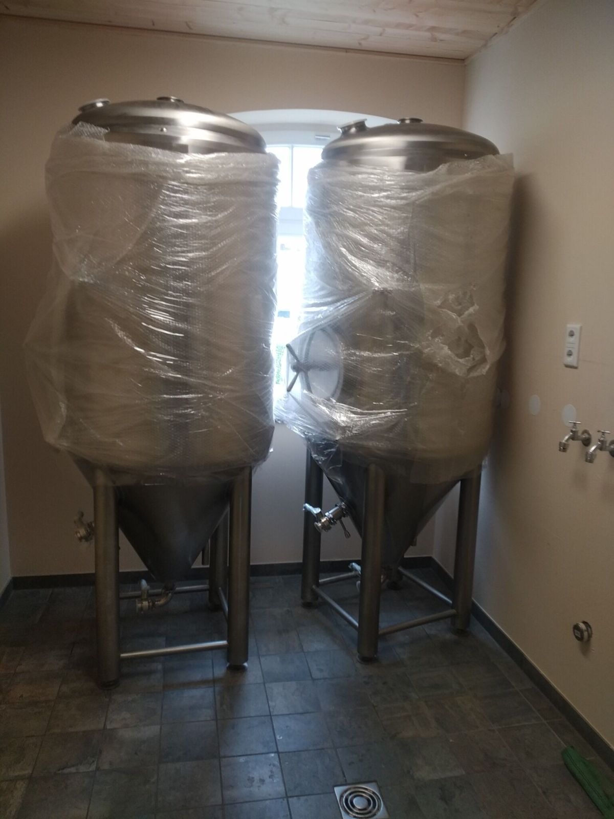 500l fermentation tanks