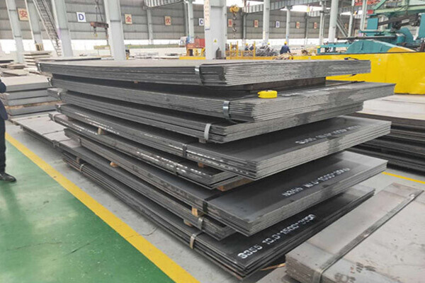 How are thick steel plates bent?