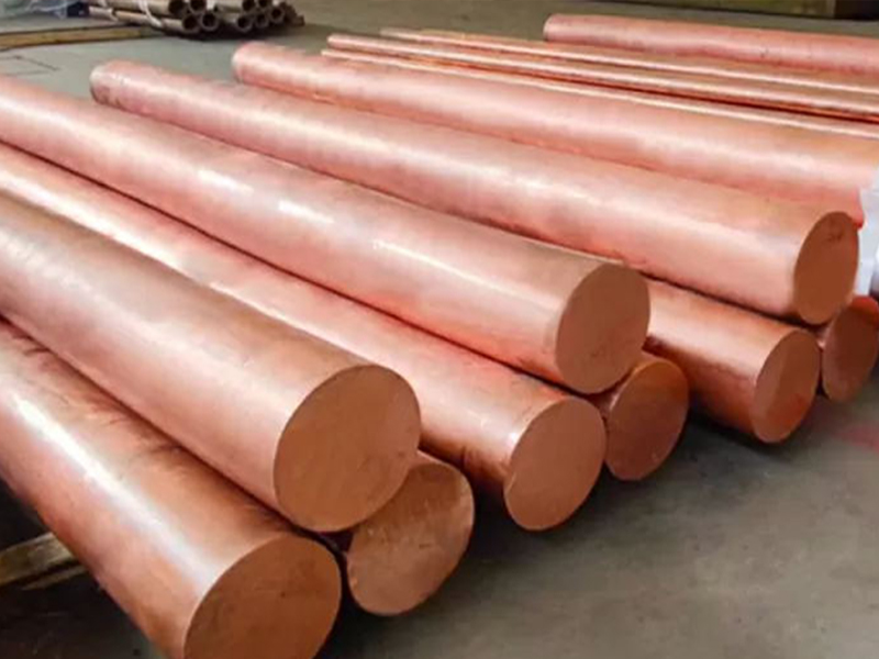 High quality C11000 high precision environmental protection pure purple copper bar rod H65 solid brass bar Cu-ETP CW004A