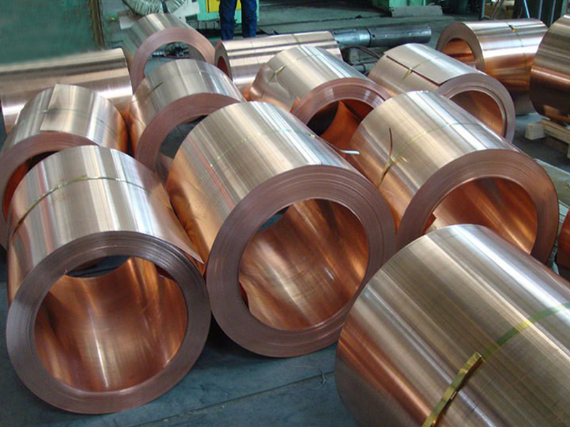 99.9% pure copper strip C1100 C1200 C1020 C5191  earthing copper coil wire foil roll price