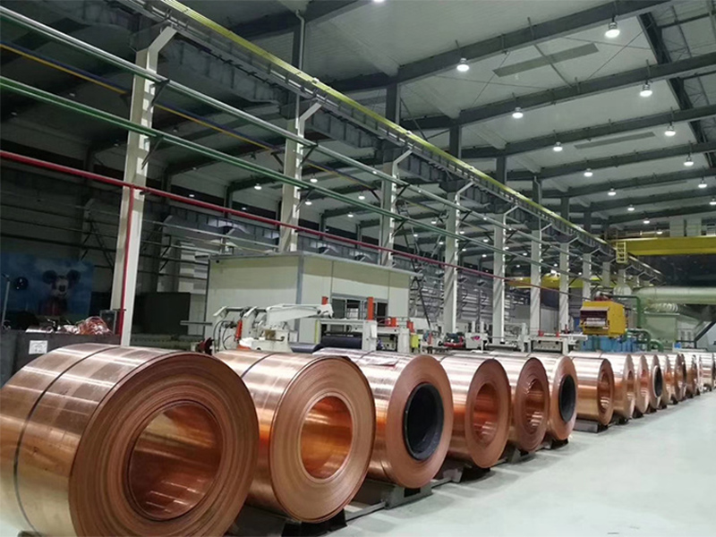 2.1018 CuSn5 CW451K CuSn5 C51000 C5102 99.9% purity China supplier copper foil roll for transformers