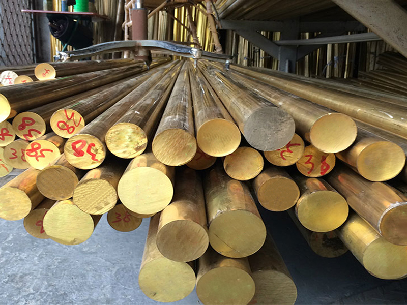 High Quality C2600 C2680 C2700 C2800 Brass Copper Rod Brass Round Bar Price