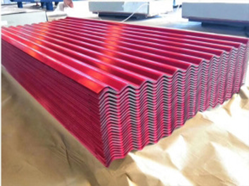 Color coated steel roofing sheet ppgi metal iron tile corrugated galvanized low price roofing sheet