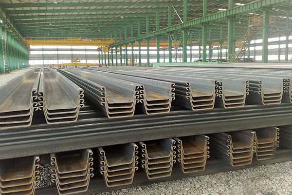 400x100x10.5mm steel sheet pile type 2 Hot Rolled U Type Z Type Construction Usage Steel Sheet Pile