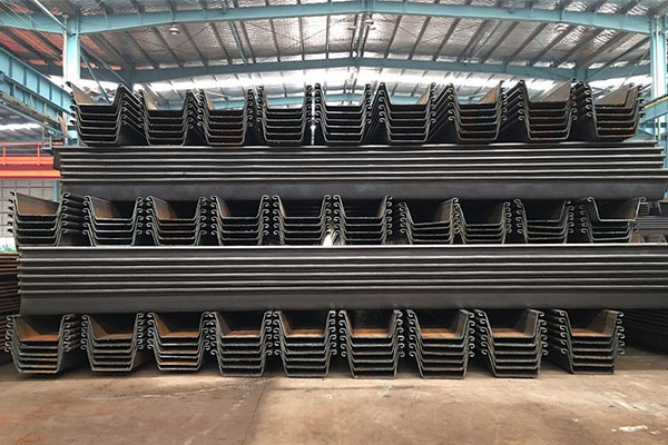 Steel U and Z type sheet pile price