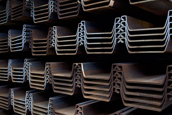 Aisi Astm A52 SY390 SY295 SP-III type 2 hot rolled metal U steel sheet piling pile prices for flood control