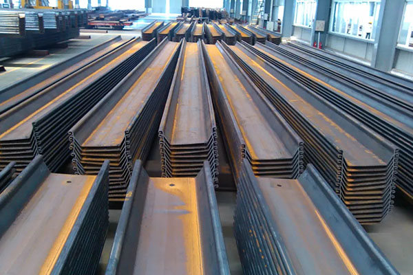 Stock 400mmx6m U Shape Steel Sheet Pile 3mm Sheet Pile Hot Rolled Sheet Pile with Factory Price