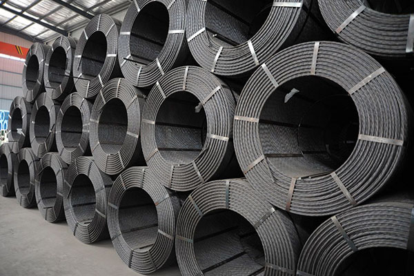 7mm Prestressed Concrete Steel Strand PC bar steel pc wire for building bridge construction