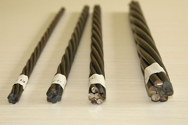 High strength 7*7 7*19 6*19 PC steel wire strand 1/2 12.7mm pc strand steel strand for structure cable