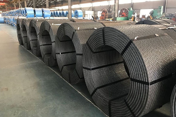 High Tensile Hollow Core Steel Cable Wire Rope Pc Strand 5mm 6mm Coating Carbon Steel Wire